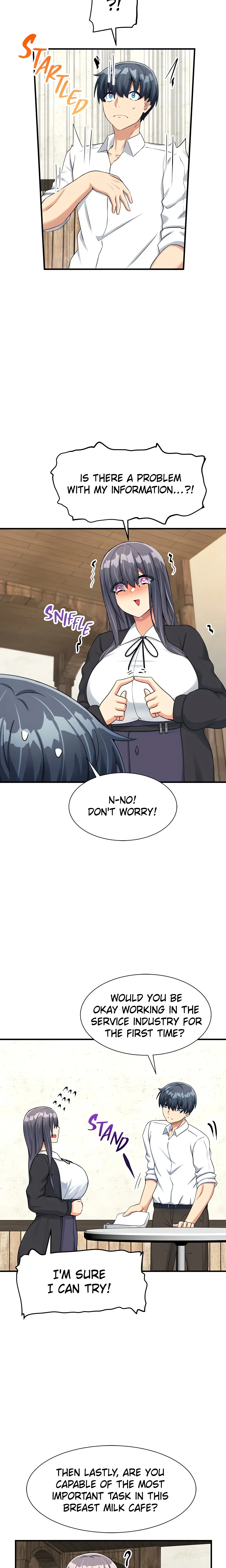Milking Girls in a Fantasy World (Official) chapter 5 page 8