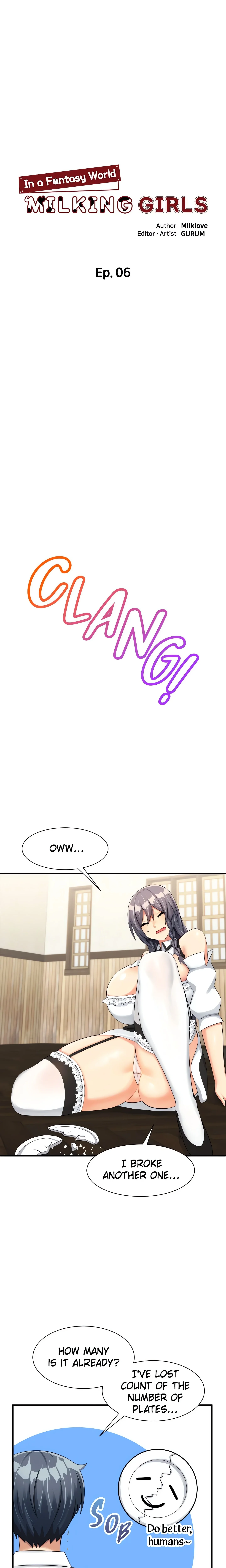 Milking Girls in a Fantasy World (Official) chapter 6 page 1