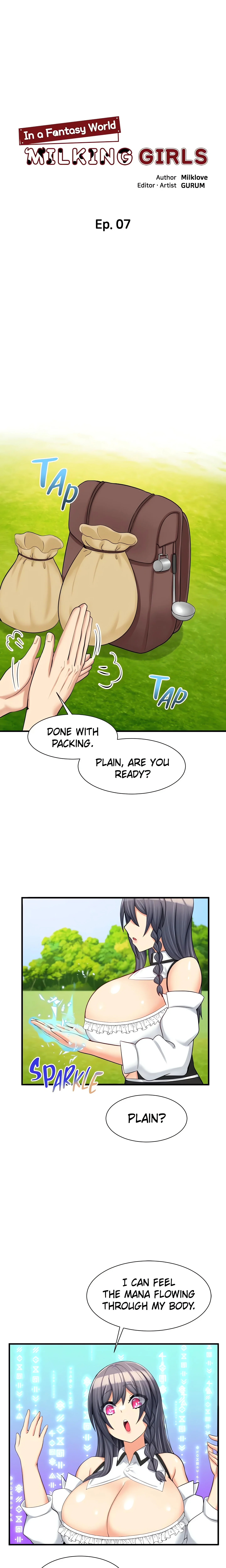 Milking Girls in a Fantasy World (Official) chapter 7 page 17