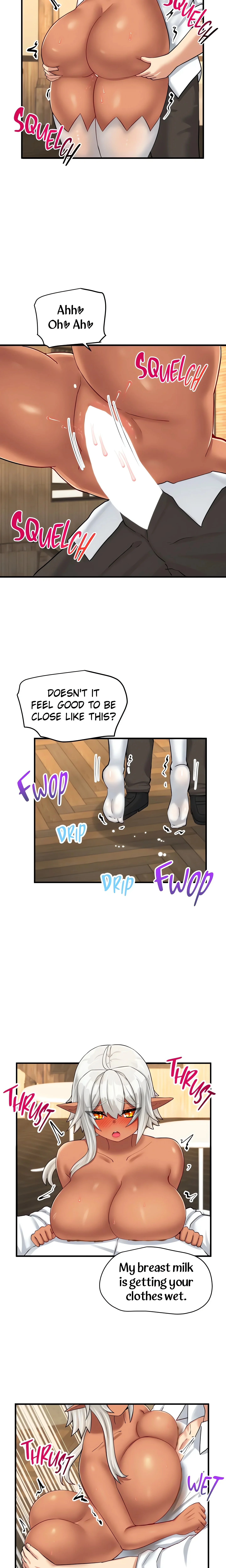 Milking Girls in a Fantasy World (Official) chapter 9 page 18