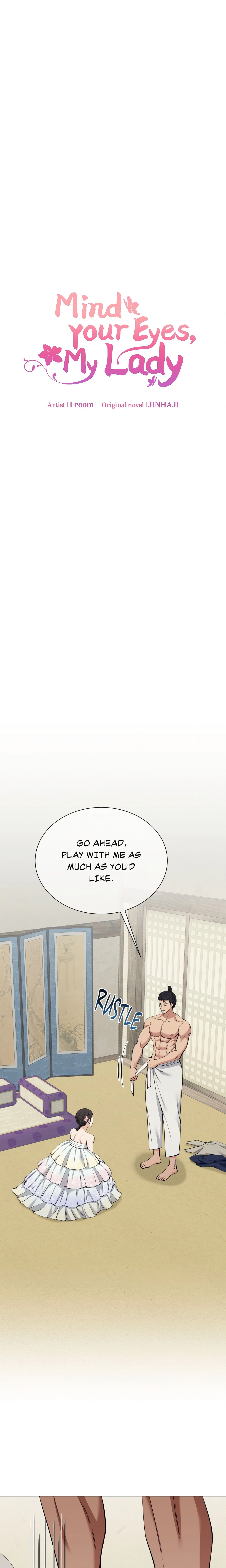 Mind Your Eyes, My Lady chapter 8 page 1