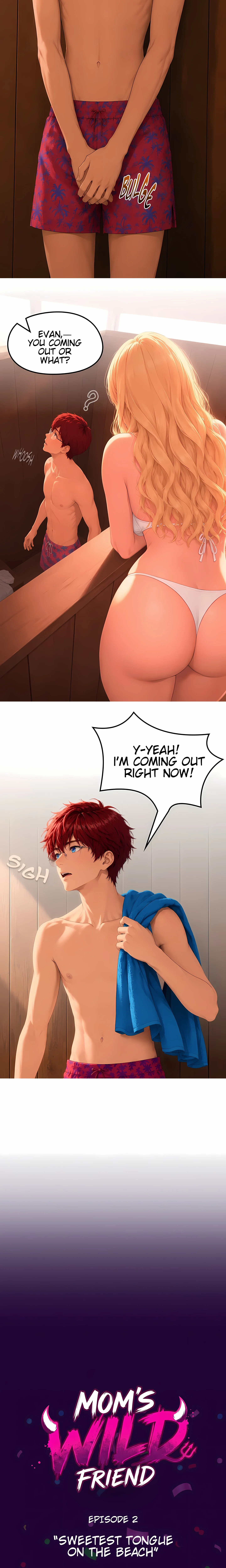 Mom's wild friend chapter 2 page 3