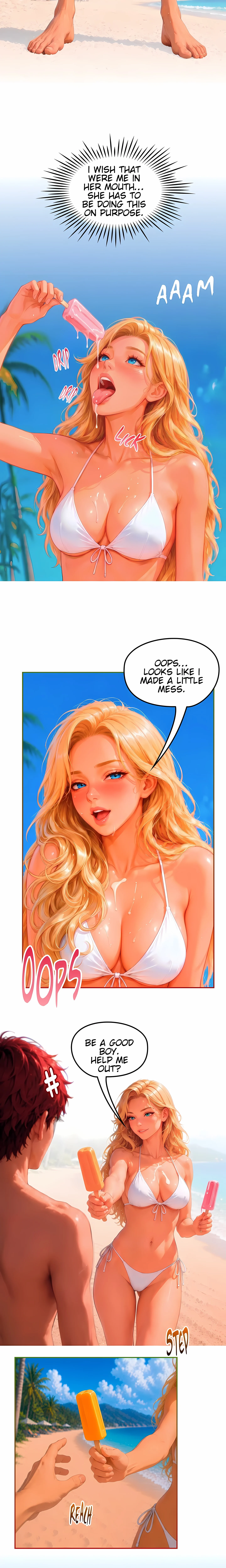Mom's wild friend chapter 2 page 8