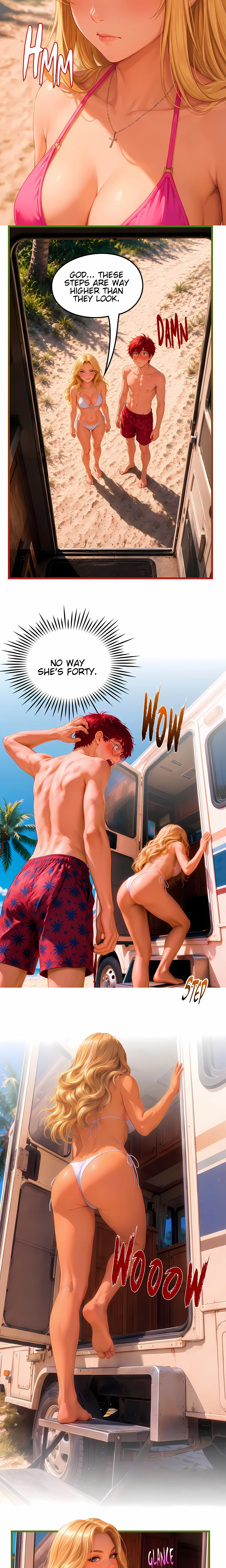 Mom's wild friend chapter 4 page 7