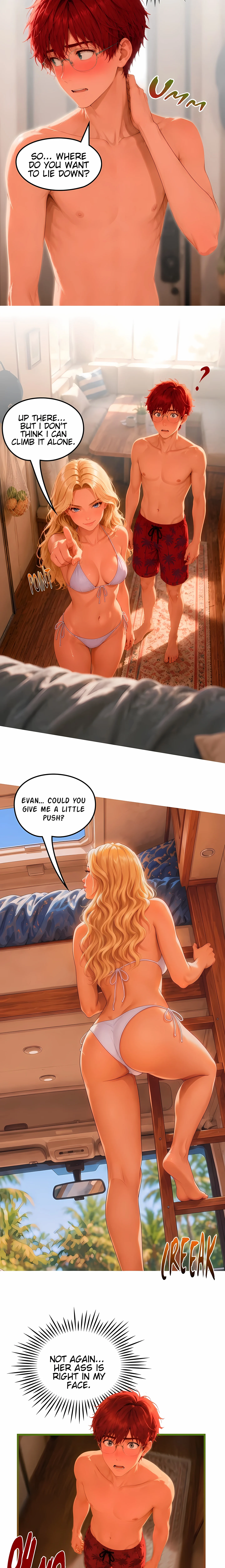 Mom's wild friend chapter 4 page 10