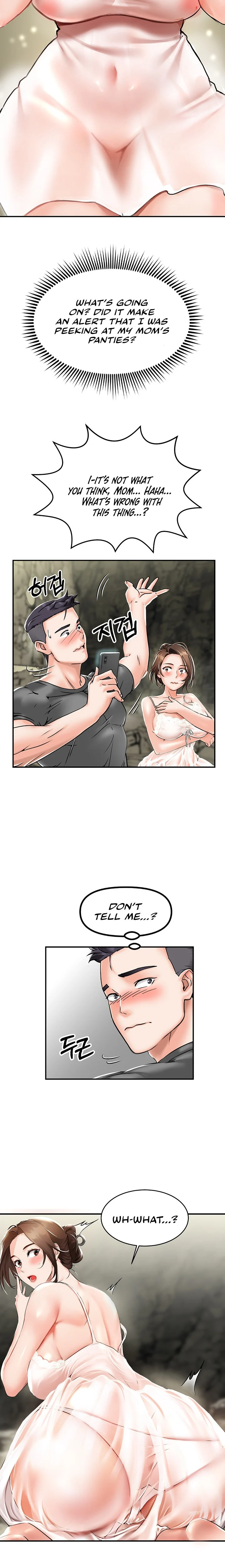 Mother-Son Island Survival chapter 1 page 35