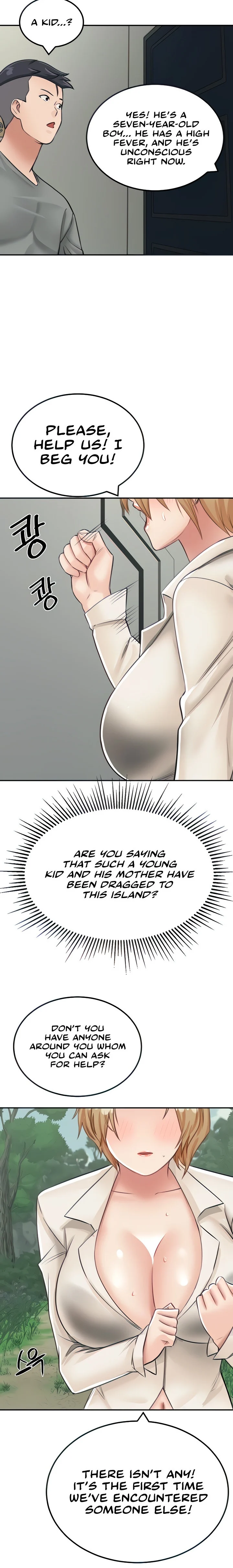 Mother-Son Island Survival chapter 13 page 21