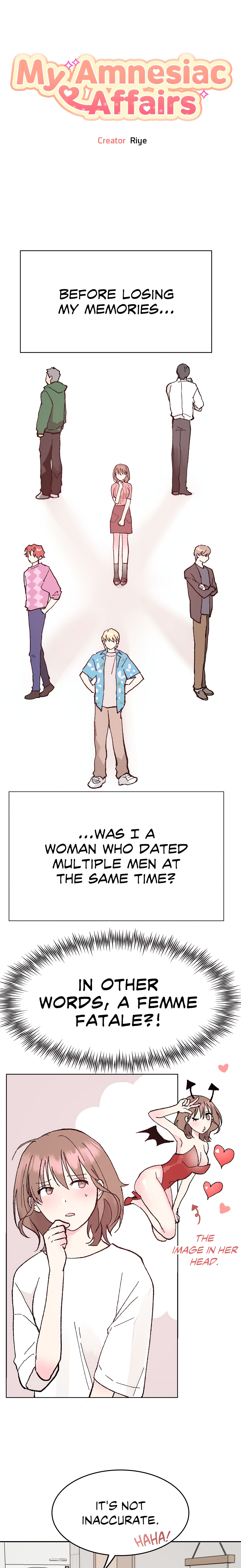 My Amnesiac Affairs chapter 5 page 1