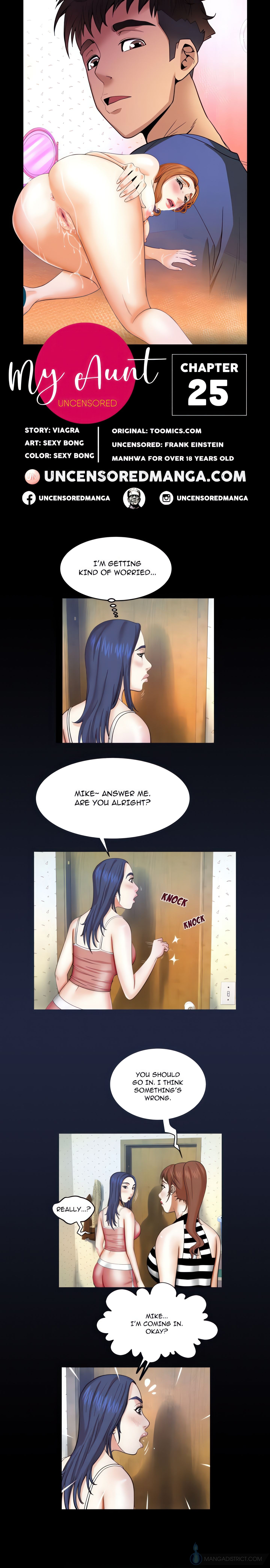 My Aunt / Secret Life (Uncensored Fan Edition) chapter 25 page 1