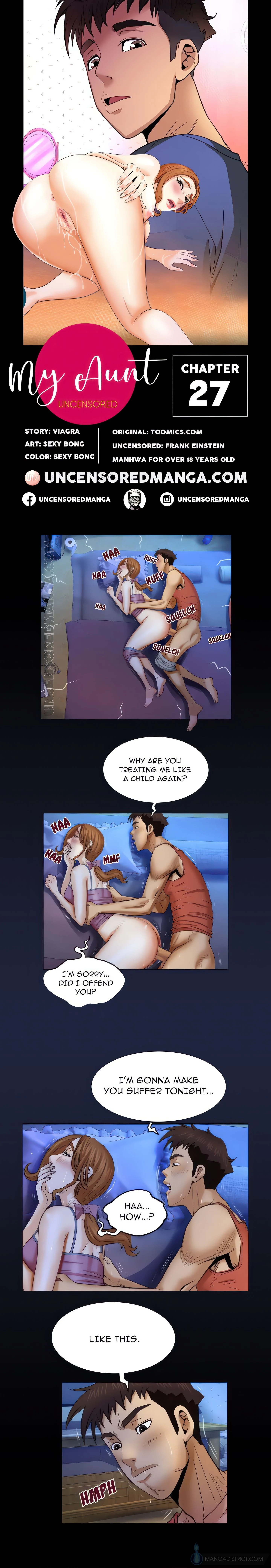 My Aunt / Secret Life (Uncensored Fan Edition) chapter 27 page 1
