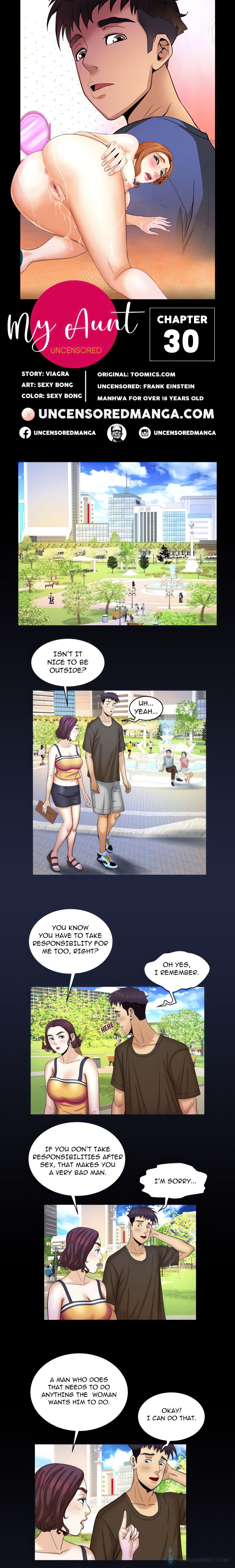 My Aunt / Secret Life (Uncensored Fan Edition) chapter 30 page 1