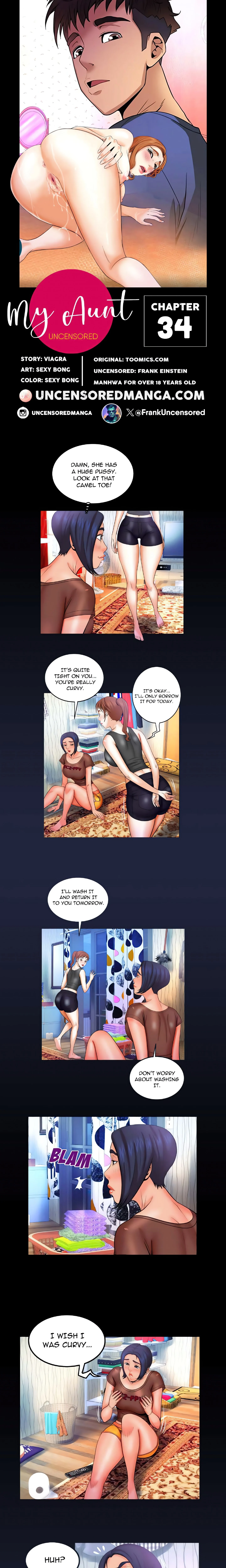 My Aunt / Secret Life (Uncensored Fan Edition) chapter 34 page 1