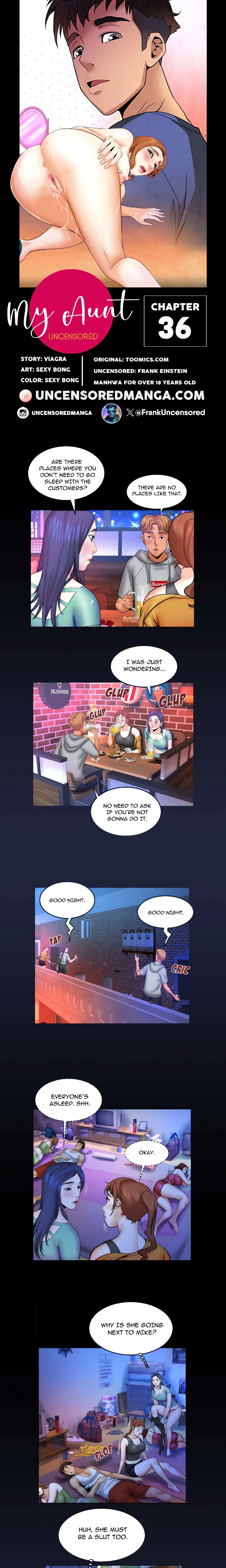 My Aunt / Secret Life (Uncensored Fan Edition) chapter 36 page 1