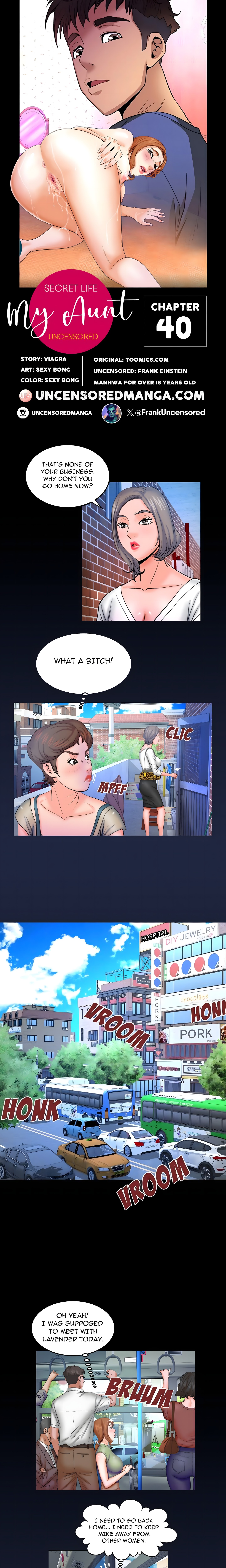 My Aunt / Secret Life (Uncensored Fan Edition) chapter 40 page 1