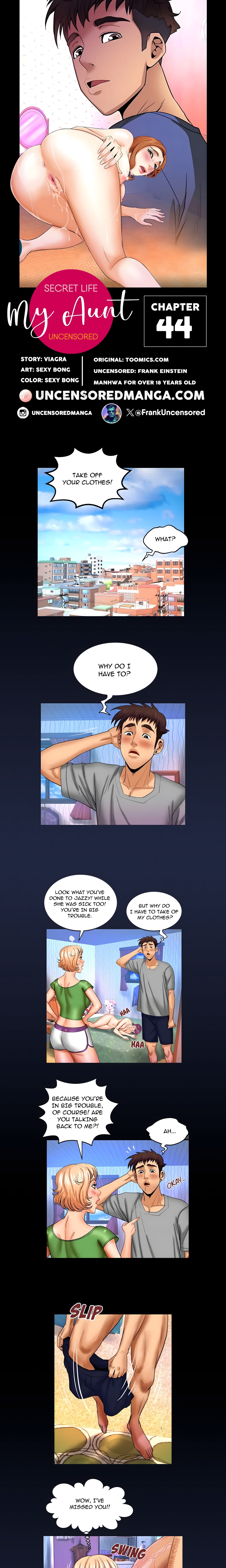 My Aunt / Secret Life (Uncensored Fan Edition) chapter 44 page 1