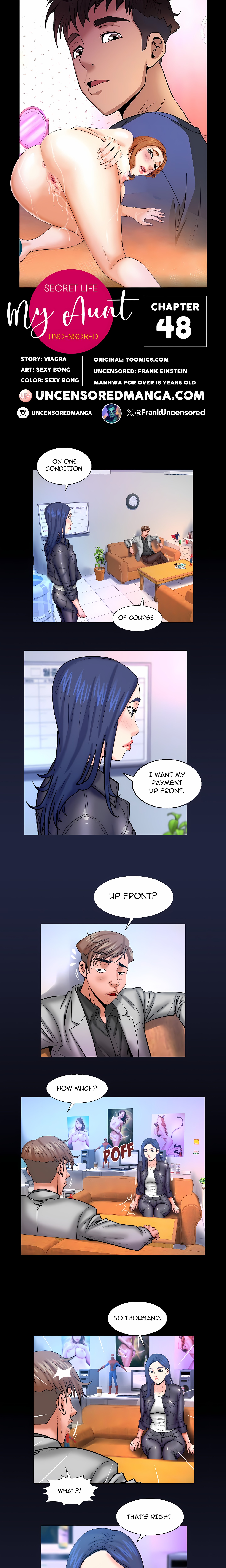 My Aunt / Secret Life (Uncensored Fan Edition) chapter 48 page 1