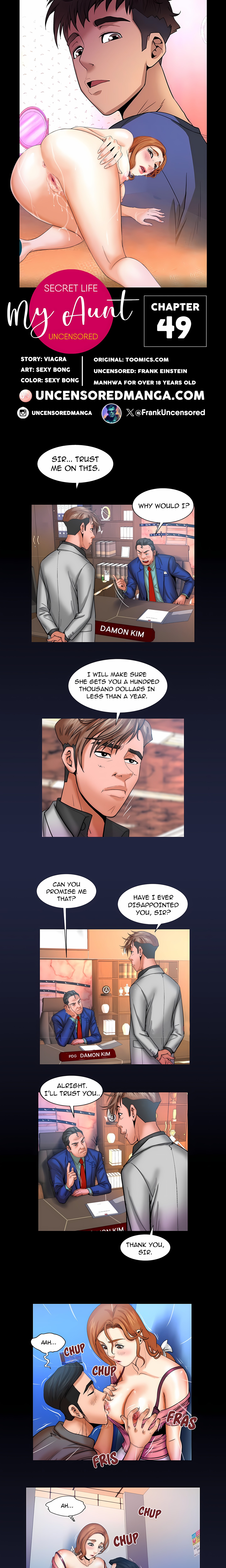 My Aunt / Secret Life (Uncensored Fan Edition) chapter 49 page 1