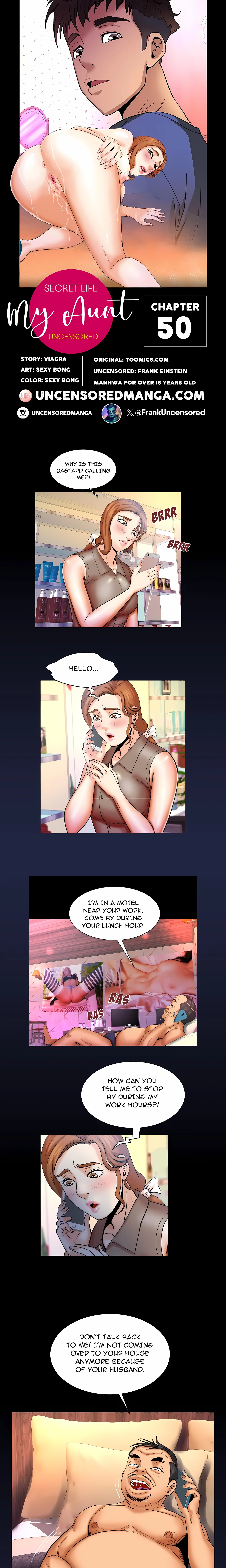 My Aunt / Secret Life (Uncensored Fan Edition) chapter 50 page 1