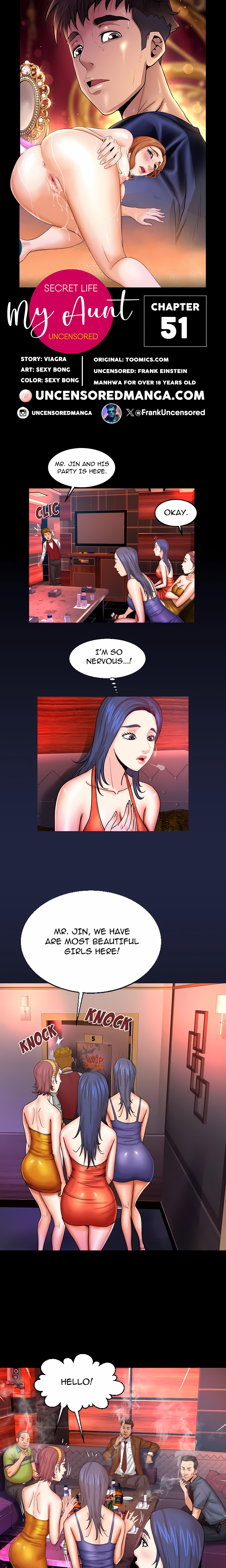 My Aunt / Secret Life (Uncensored Fan Edition) chapter 51 page 1
