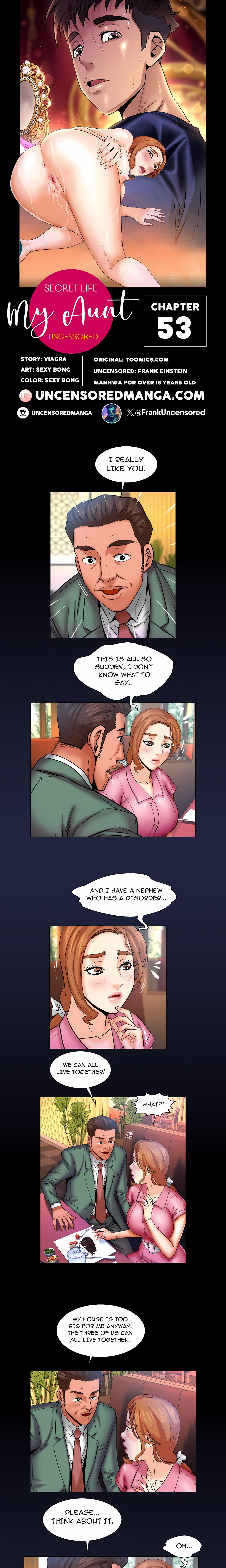 My Aunt / Secret Life (Uncensored Fan Edition) chapter 53 page 1