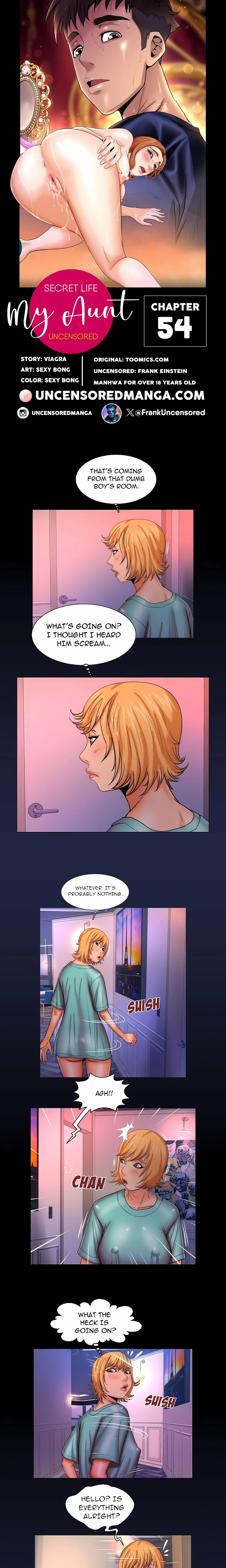 My Aunt / Secret Life (Uncensored Fan Edition) chapter 54 page 1