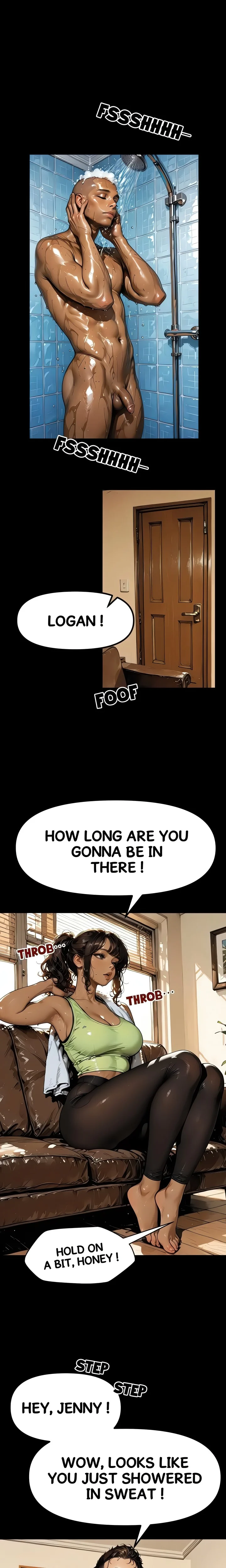 My Boyfriend Takes Too Long in the Shower (Uncensored) chapter 1 page 1