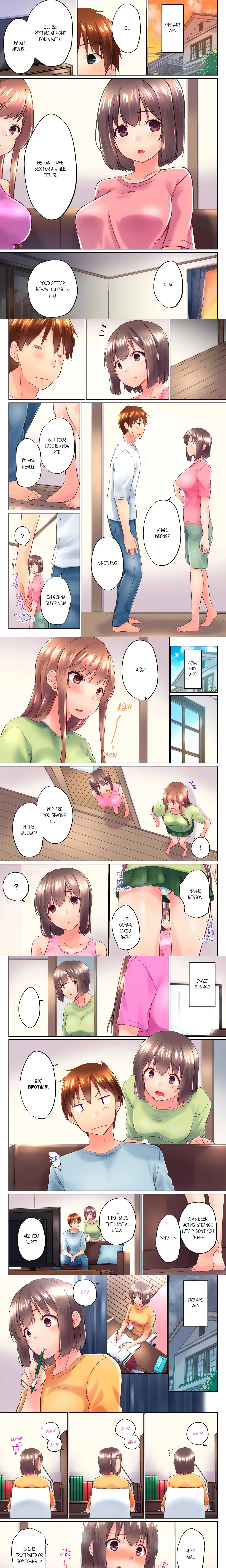 My Brother's Slipped Inside Me in The Bathtub (Overflow) (Uncensored) chapter 109 page 1