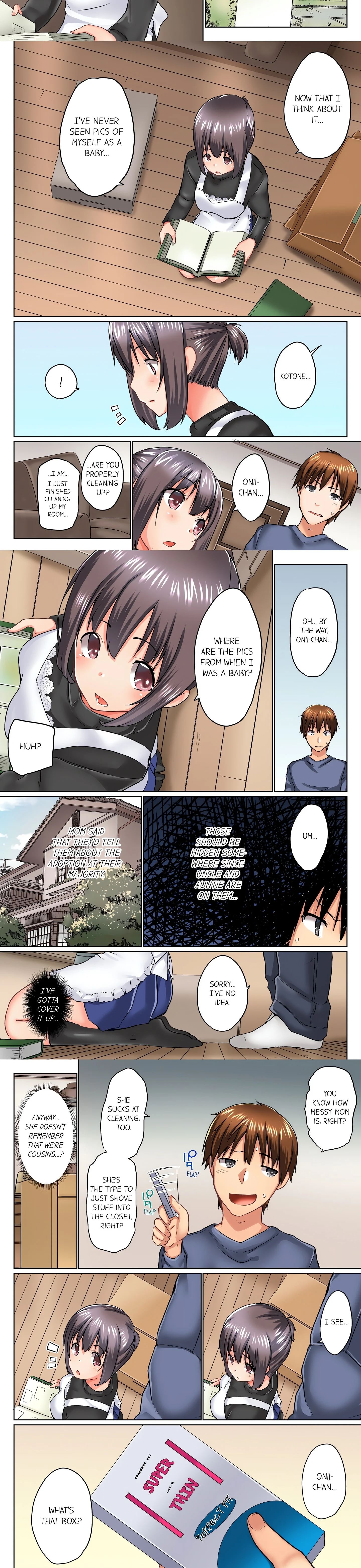 My Brother's Slipped Inside Me in The Bathtub (Overflow) (Uncensored) chapter 37 page 2
