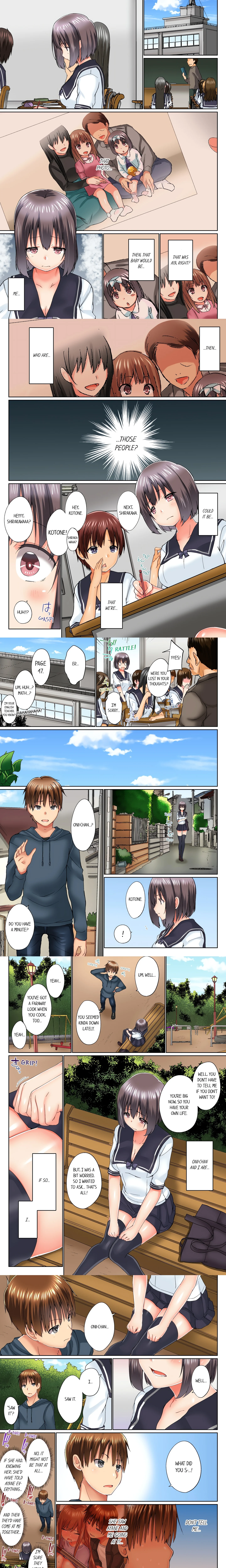 My Brother's Slipped Inside Me in The Bathtub (Overflow) (Uncensored) chapter 49 page 1
