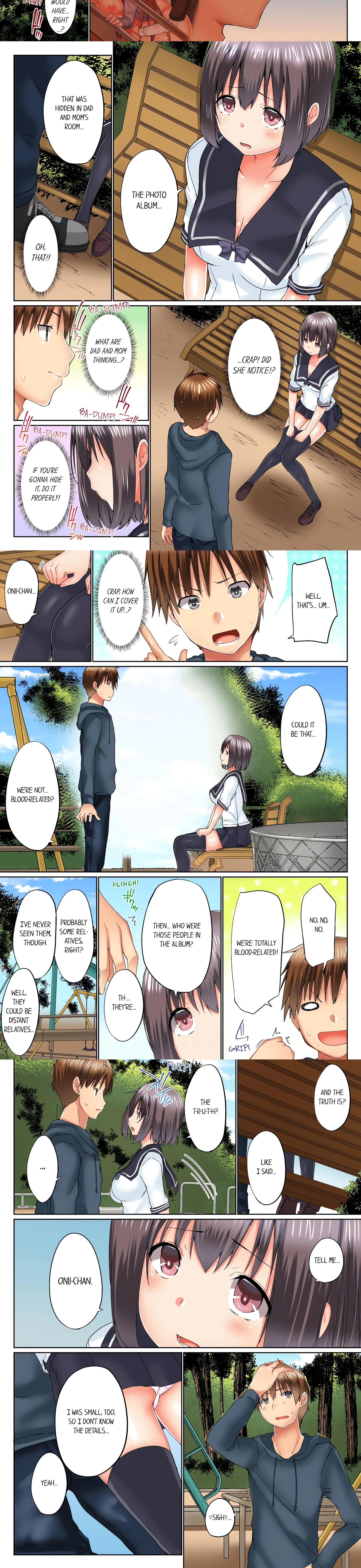 My Brother's Slipped Inside Me in The Bathtub (Overflow) (Uncensored) chapter 49 page 2