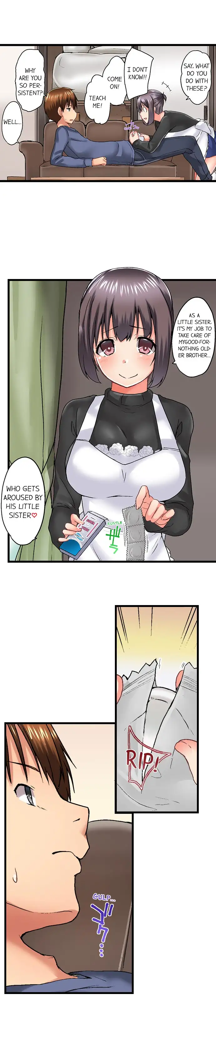 My Brother’s Slipped Inside Me in The Bathtub chapter 38 page 5