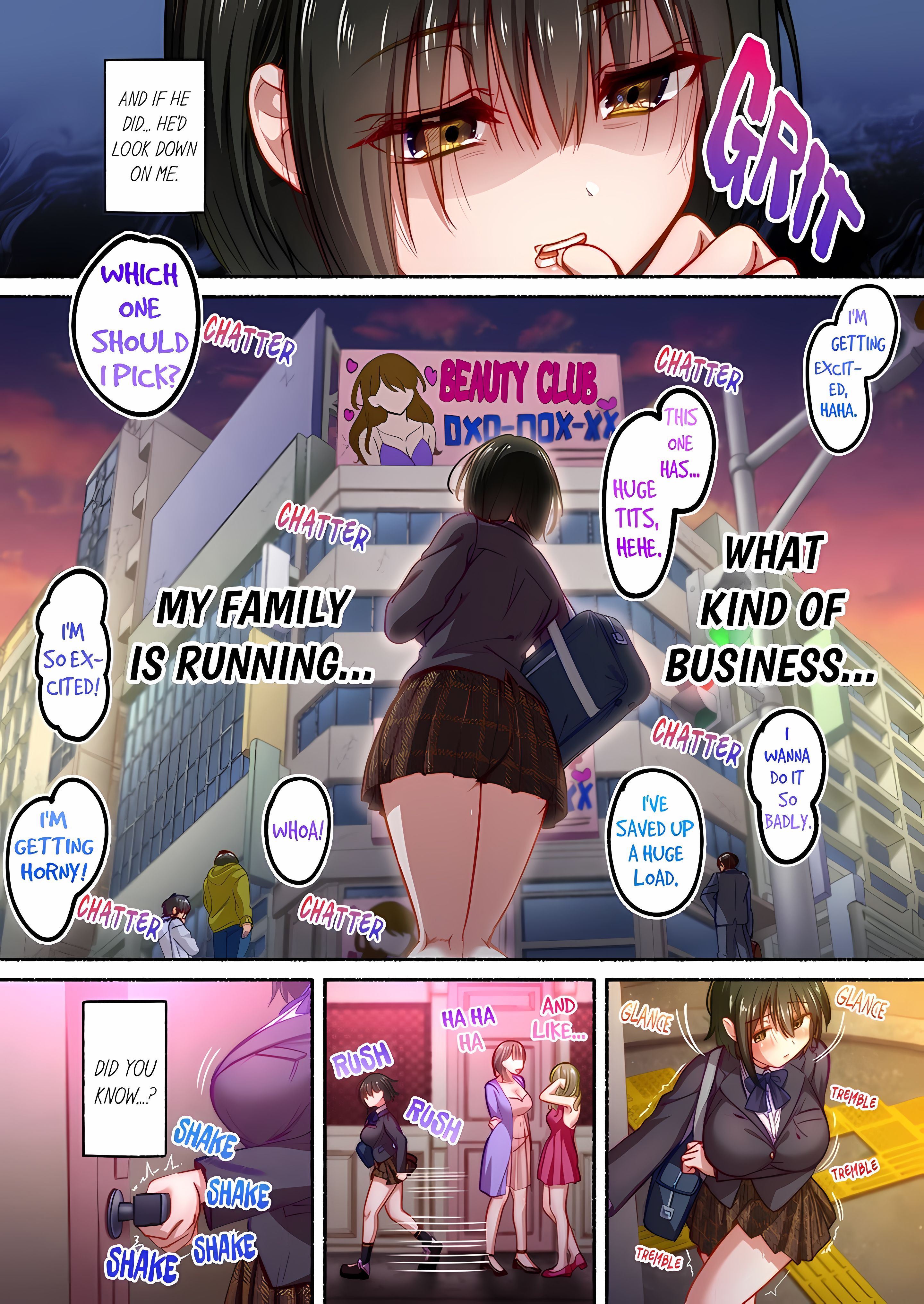 My Career as a Prostitute: Becoming a Sex Toy for Men After Graduation (Uncensored) chapter 1 page 2