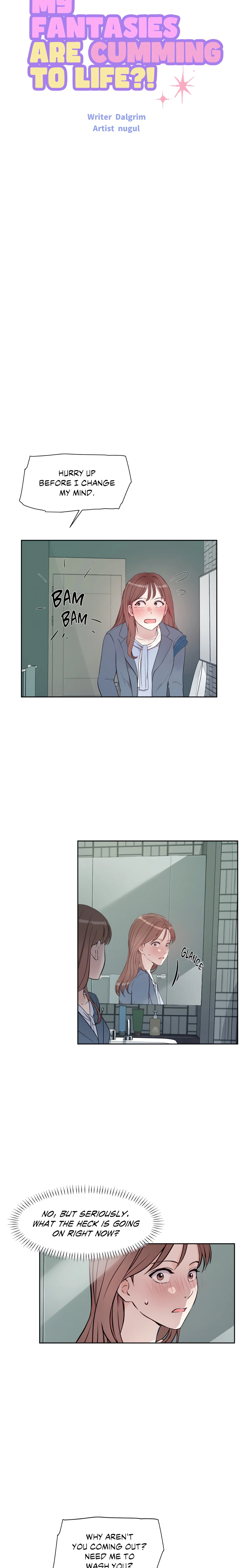 My Fantasies Are Cumming to Life?! (Official Uncensored) chapter 11 page 2