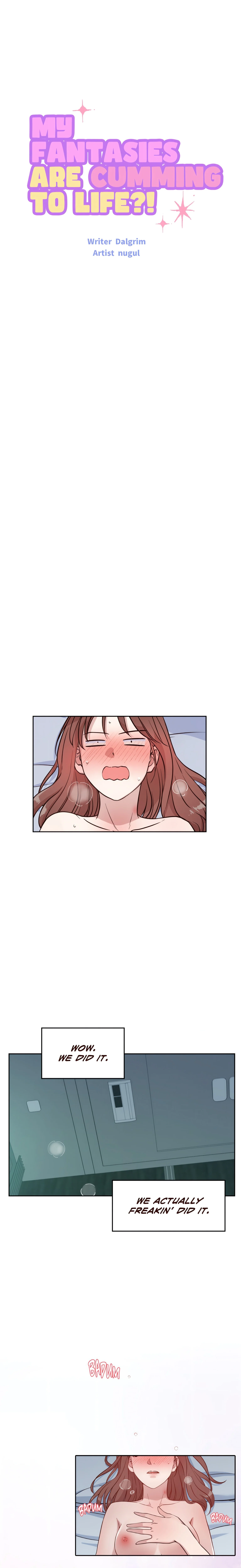 My Fantasies Are Cumming to Life?! (Official Uncensored) chapter 13 page 7
