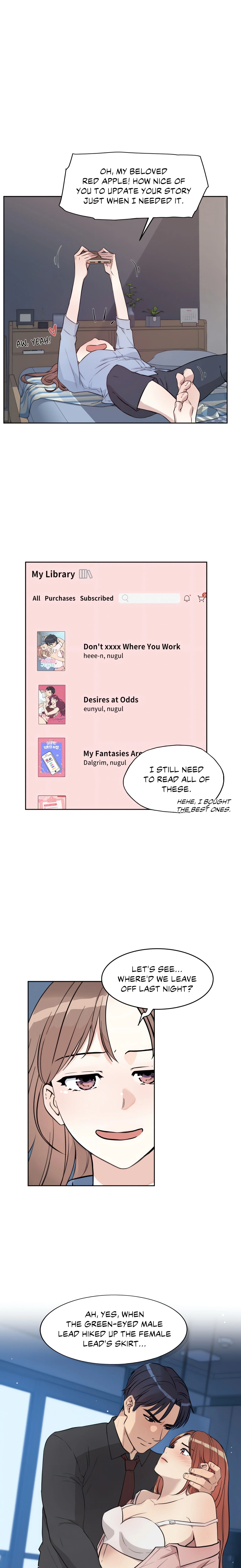 My Fantasies Are Cumming to Life?! (Official Uncensored) chapter 2 page 9