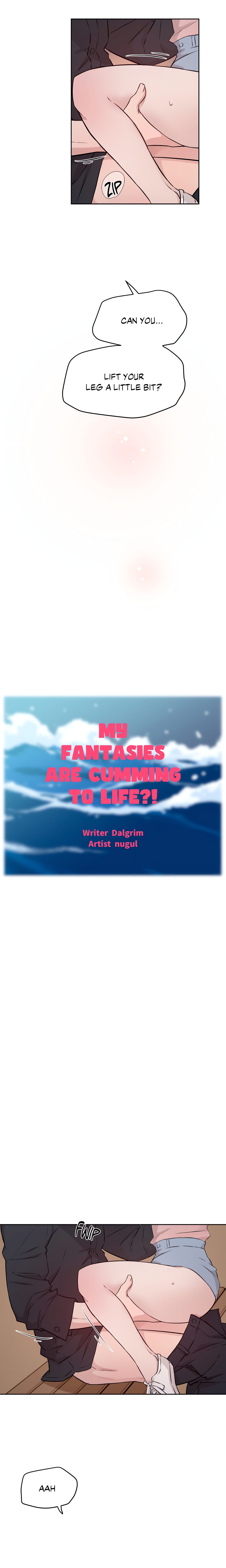 My Fantasies Are Cumming to Life?! (Official Uncensored) chapter 34 page 2