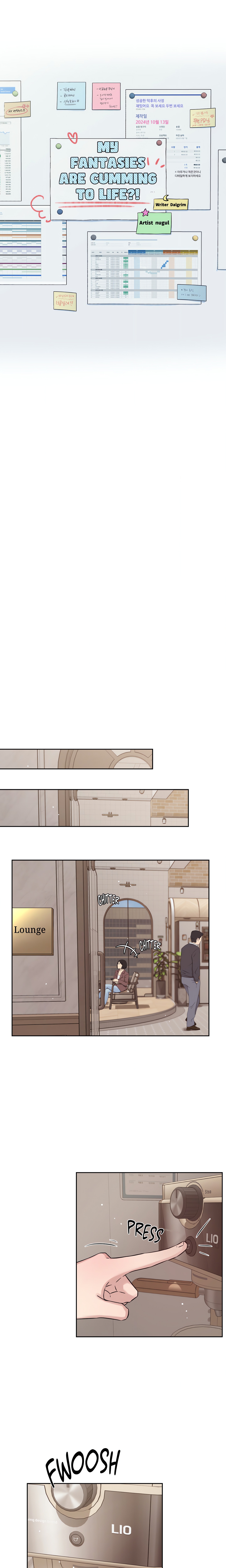 My Fantasies Are Cumming to Life?! (Official Uncensored) chapter 41 page 9