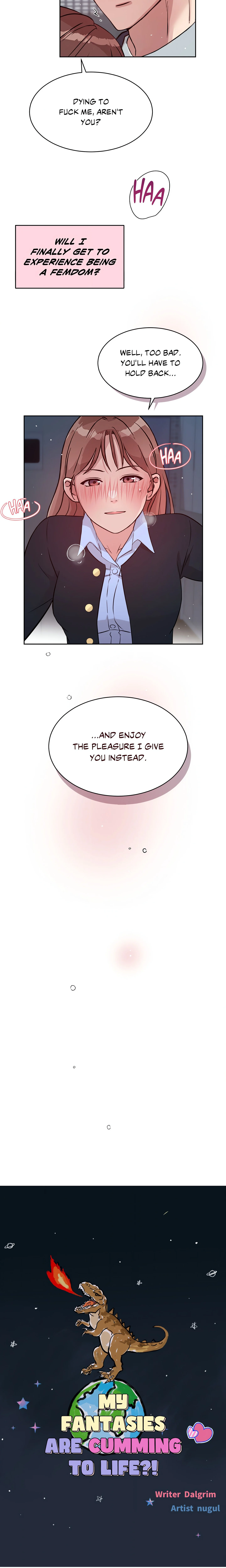 My Fantasies Are Cumming to Life?! (Official Uncensored) chapter 45 page 8