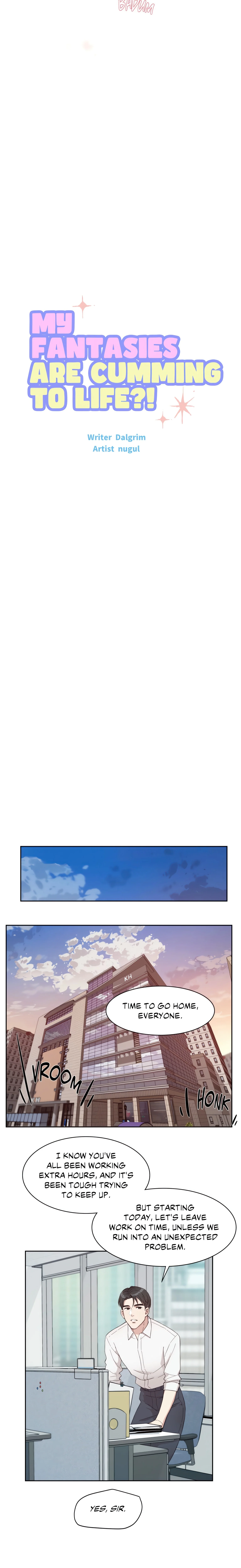 My Fantasies Are Cumming to Life?! (Official Uncensored) chapter 7 page 7