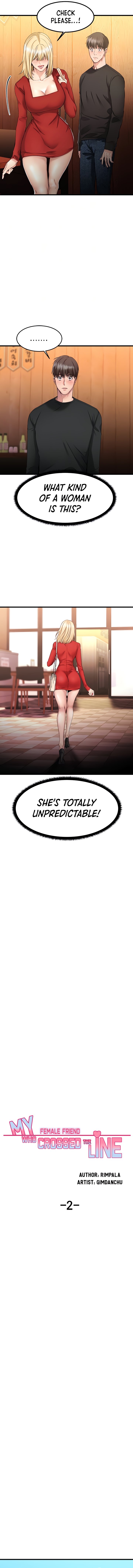 My Female Friend Who Crossed The Line chapter 2 page 3
