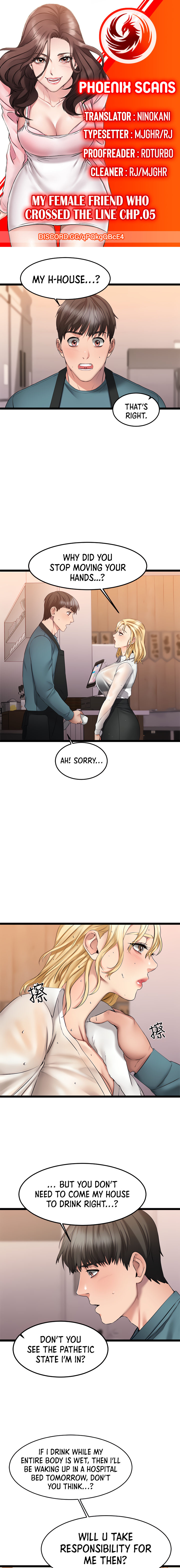 My Female Friend Who Crossed The Line chapter 5 page 1
