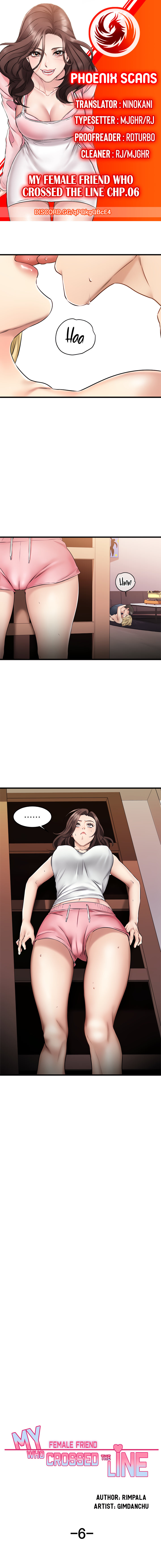 My Female Friend Who Crossed The Line chapter 6 page 1