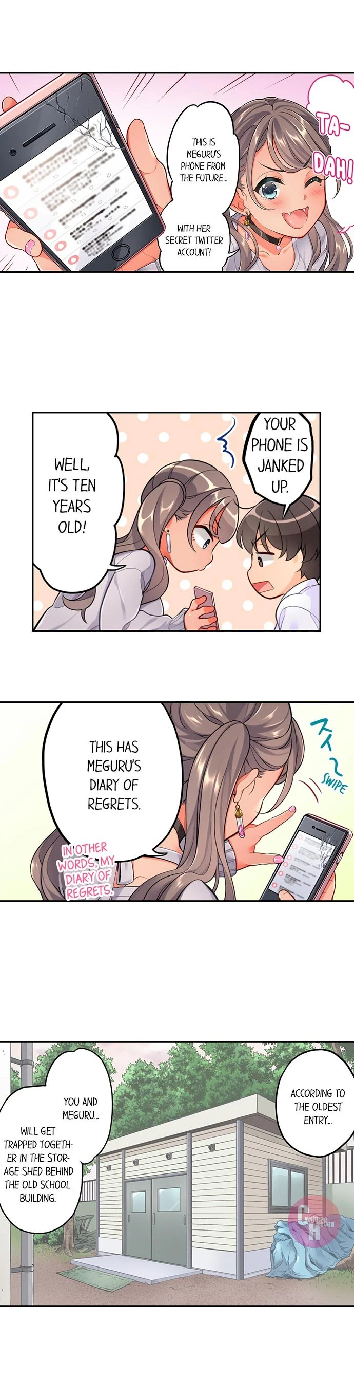 My Friend Came Back From the Future to Fuck Me chapter 3 page 8