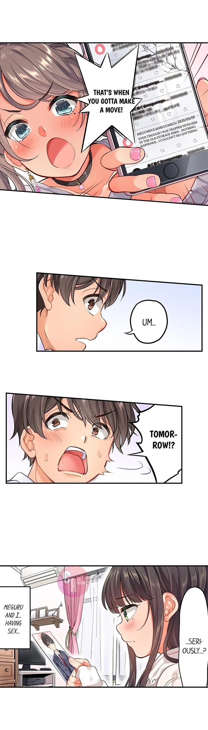 My Friend Came Back From the Future to Fuck Me chapter 3 page 9