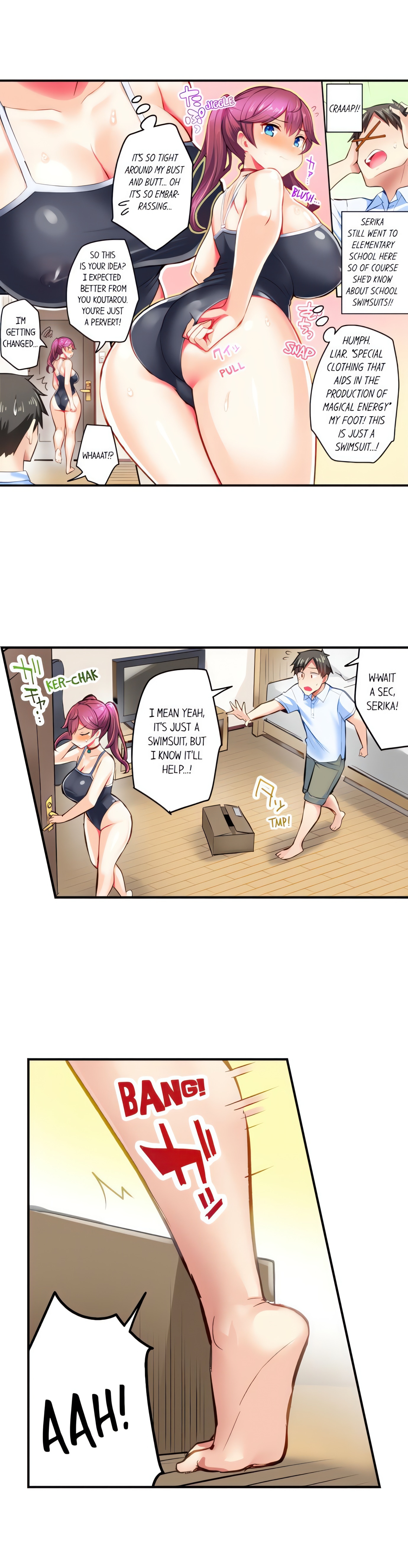 My Friend’s Gotta Cum to Use Magic chapter 4 page 9