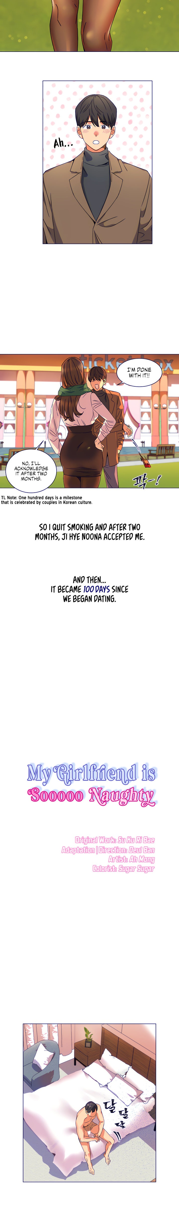 My girlfriend is so naughty chapter 1 page 7
