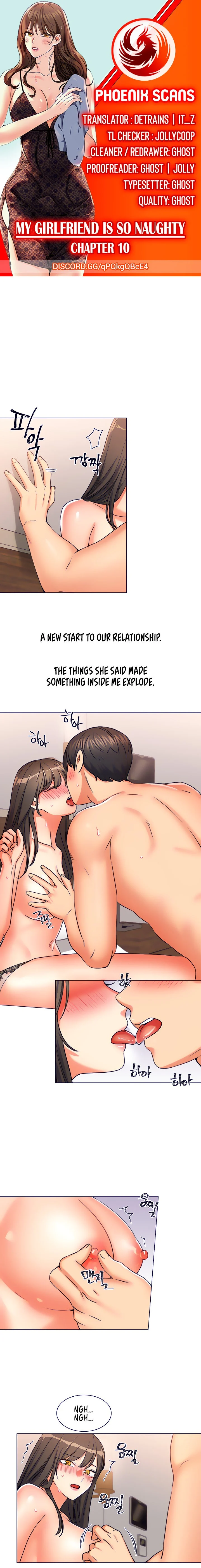 My girlfriend is so naughty chapter 10 page 1