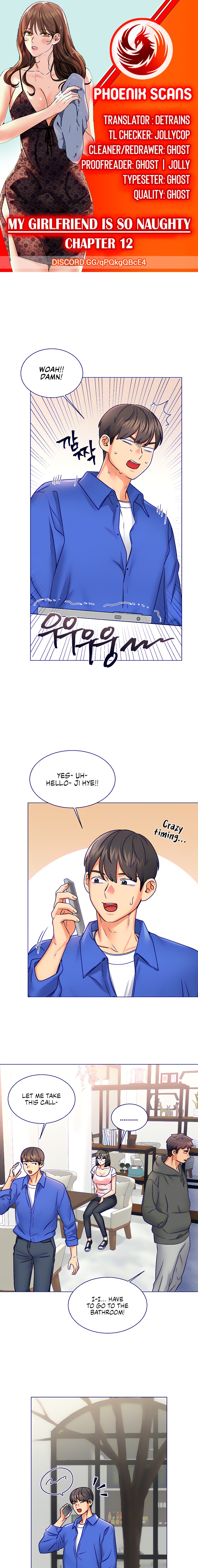 My girlfriend is so naughty chapter 12 page 1