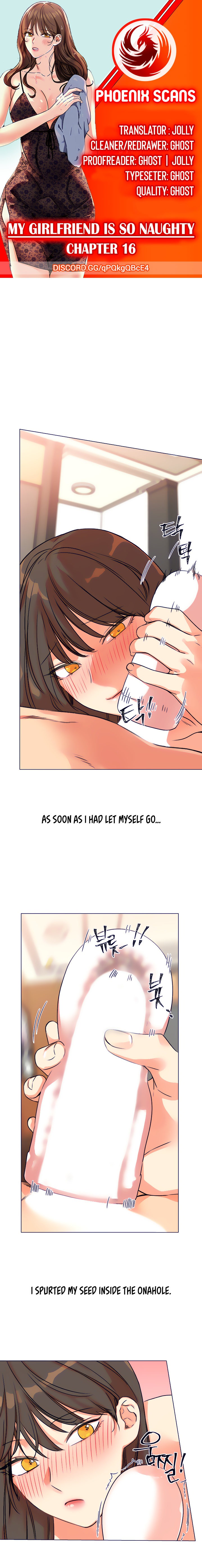My girlfriend is so naughty chapter 16 page 1