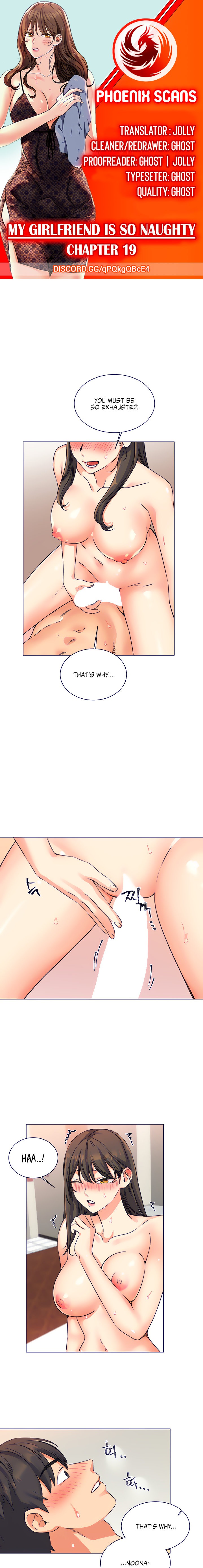 My girlfriend is so naughty chapter 19 page 1